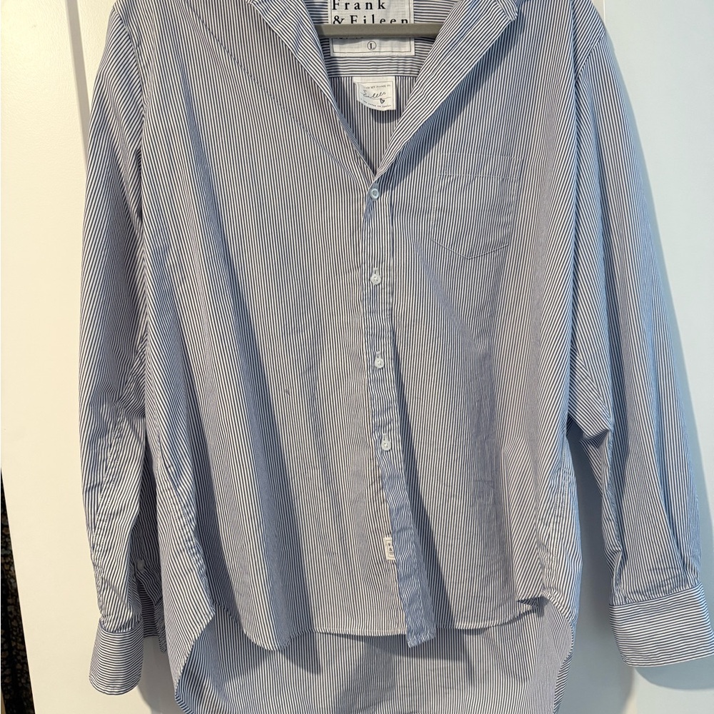 Frank & Eileen Striped Button Down